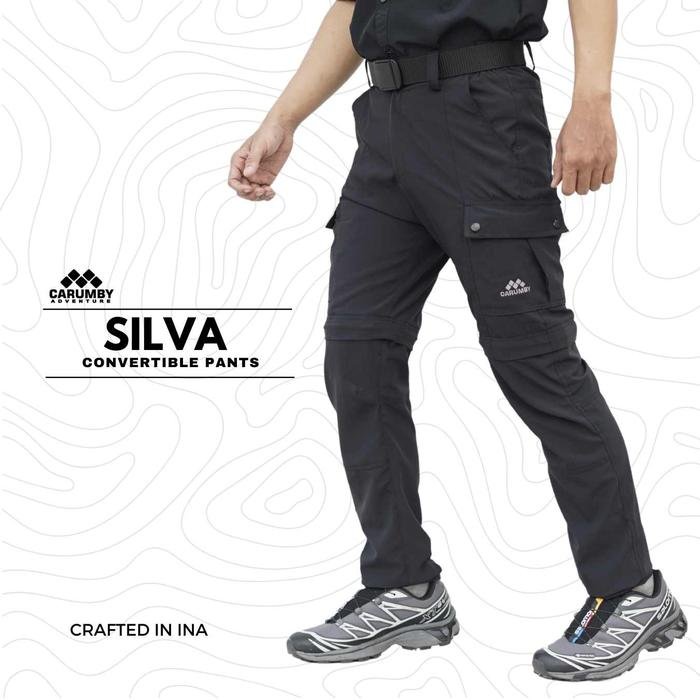 Celana Gunung Sambung Cargo Carumby Silva Hiking Pants Celana Panjang Pria Wanita Sport Olahraga Cepat Kering Pria Wanita Uniseks