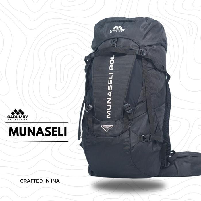 Carrier Tas Ransel Keril Carumby Munaseli 60L Uniseks Pria Wanita