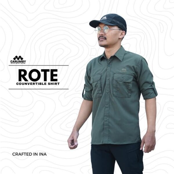 CARUMBY ROTE CONVERTIBLE SHIRT - Gambar 5