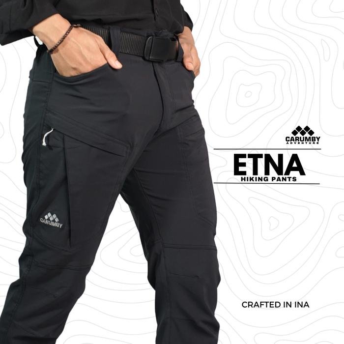 Celana Gunung Slimfit Carumby Etna Hiking Pants Stretch & Quickdry Celana Panjang Pria Wanita Sport Olahraga Cepat Kering Uniseks Pria Wanita