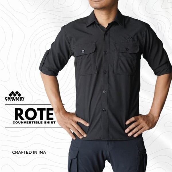 CARUMBY ROTE CONVERTIBLE SHIRT - Gambar 3