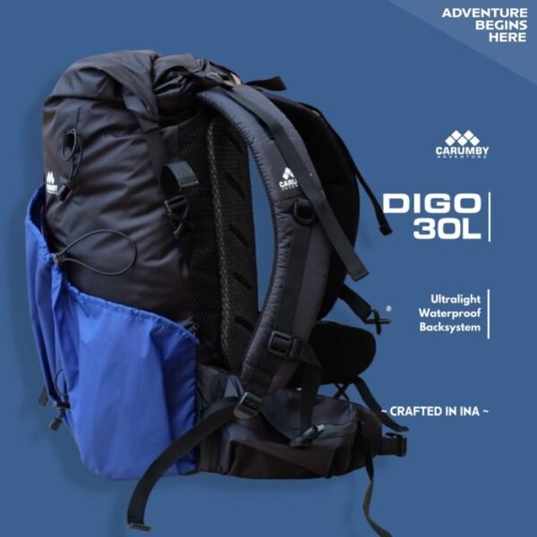 Tas Gunung Ransel Backpack Ultralight Carumby Digo 30L Waterproof - Gambar 5