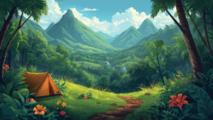 Perlengkapan outdoor untuk camping