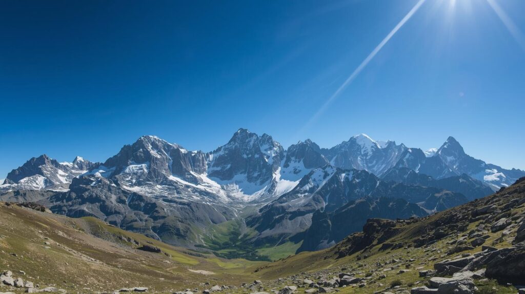 Keindahan Puncak Gunung